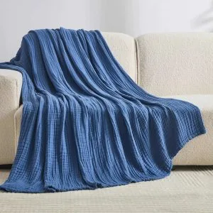 Lara Blue - MUSLIN PARTY BLANKET™