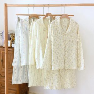 The Bloom-100% Muslin Cotton Pyjama