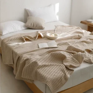 Waffle Blend Towel Blanket