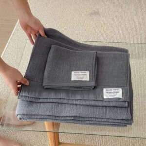 Wrinkled Gauze Bath Towel